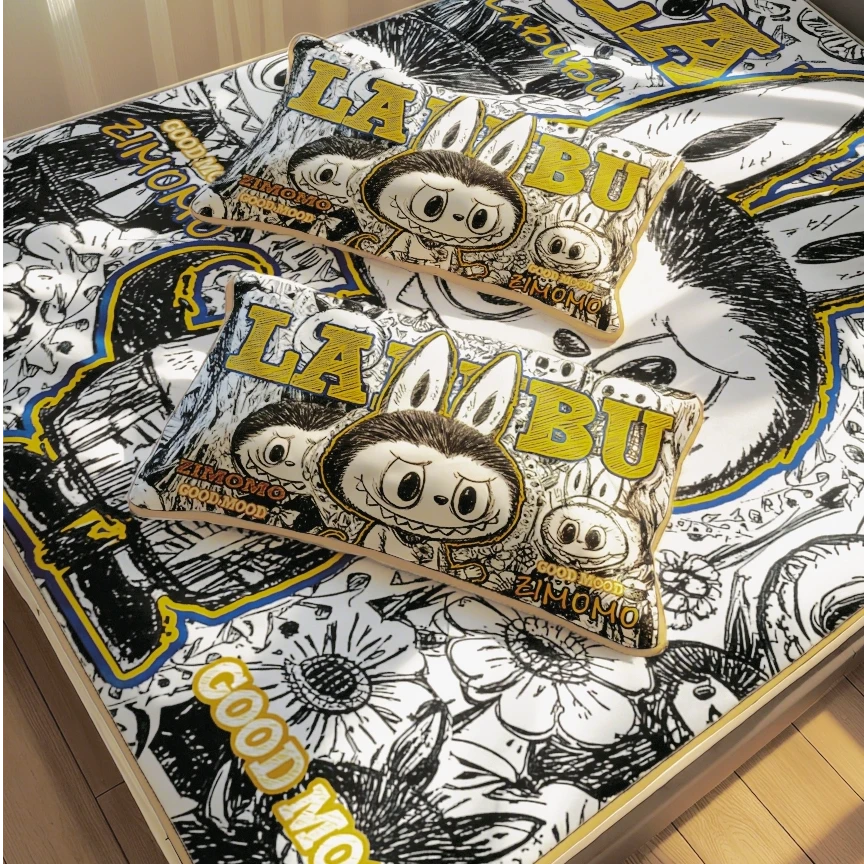 【三只肥熊】新品床上四件套（1席1被2枕套2衣篓）