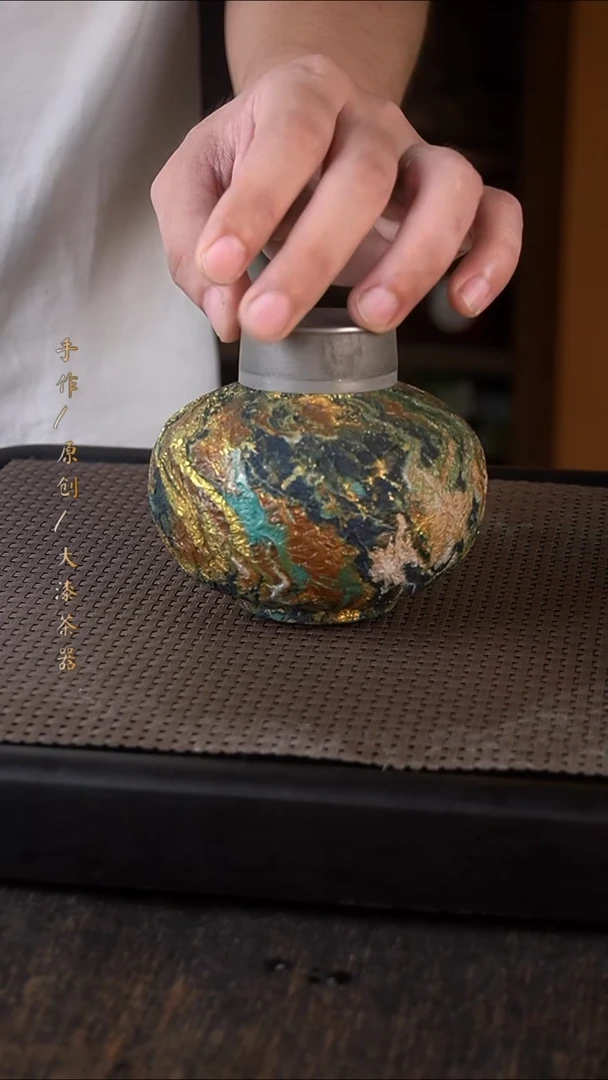 684大漆小康茶器