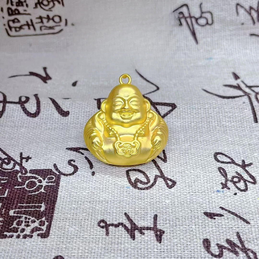 古法大肚佛项链弥勒佛吊坠平安吊坠ZD0503
