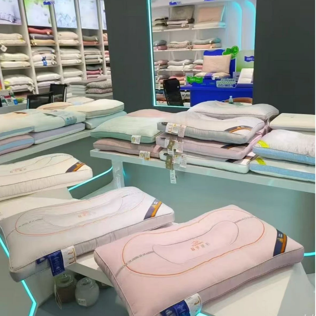 仓库清货 艾草绣花枕头枕芯