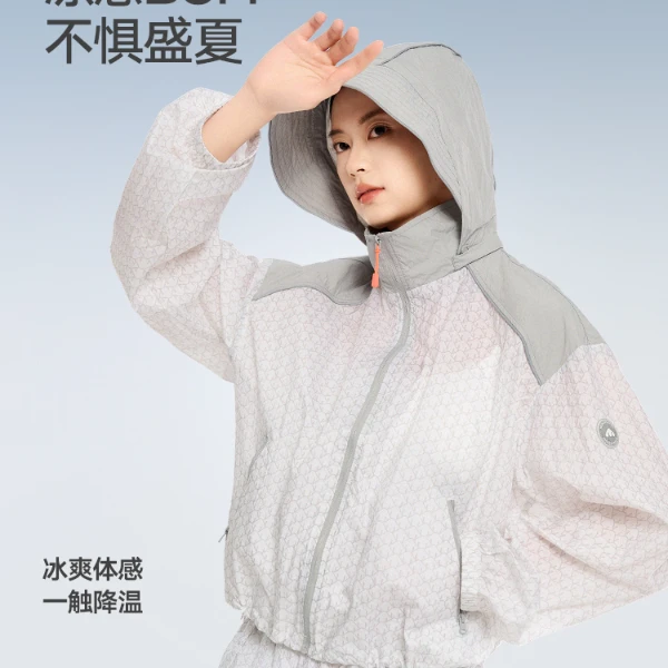 美力城明星同款外套新款M8升级款户外防风遮光外套透气宽松款