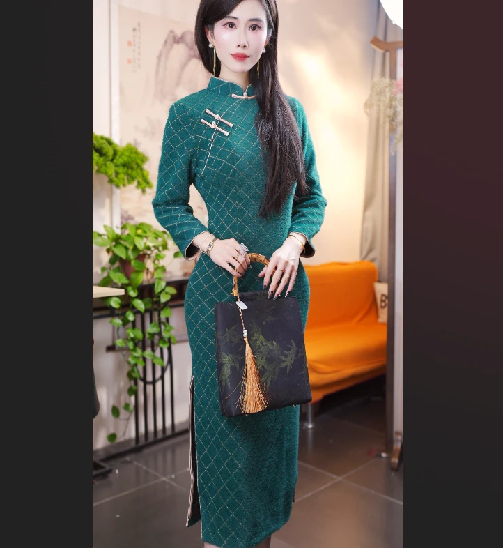 月灵  2025年新款日常经典改良旗袍