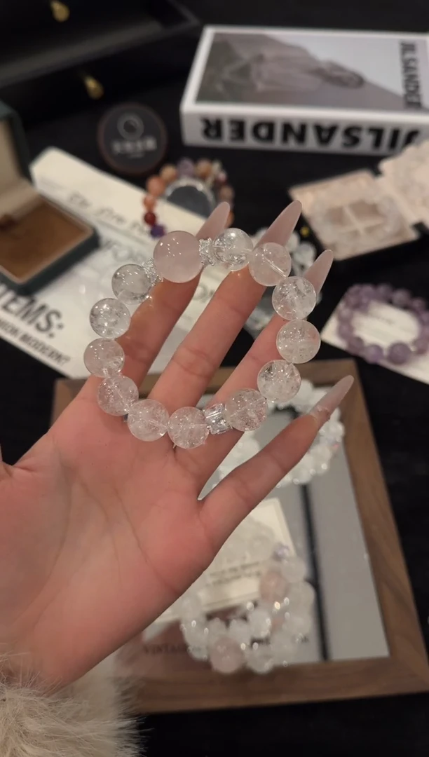 合金手链水晶白阿赛x3514