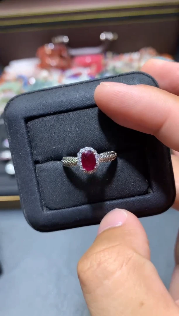红宝石戒指未镶嵌P30【多样性发其一】