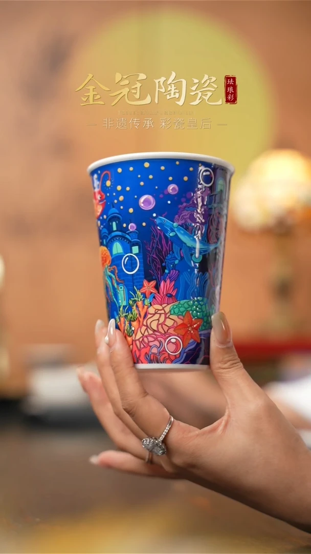陶瓷海底世界 ·【可乐杯】