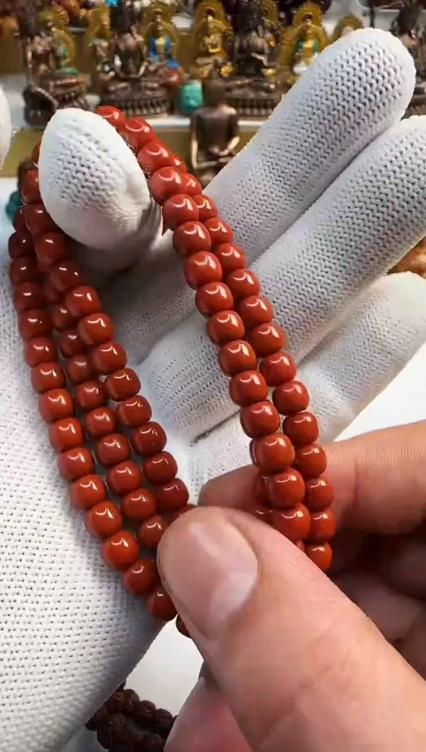 颈饰未镶嵌南红玛瑙南红