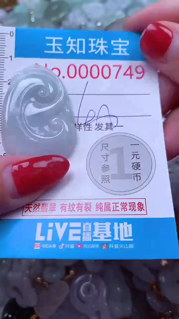 吊坠(不含链)未镶嵌翡翠749