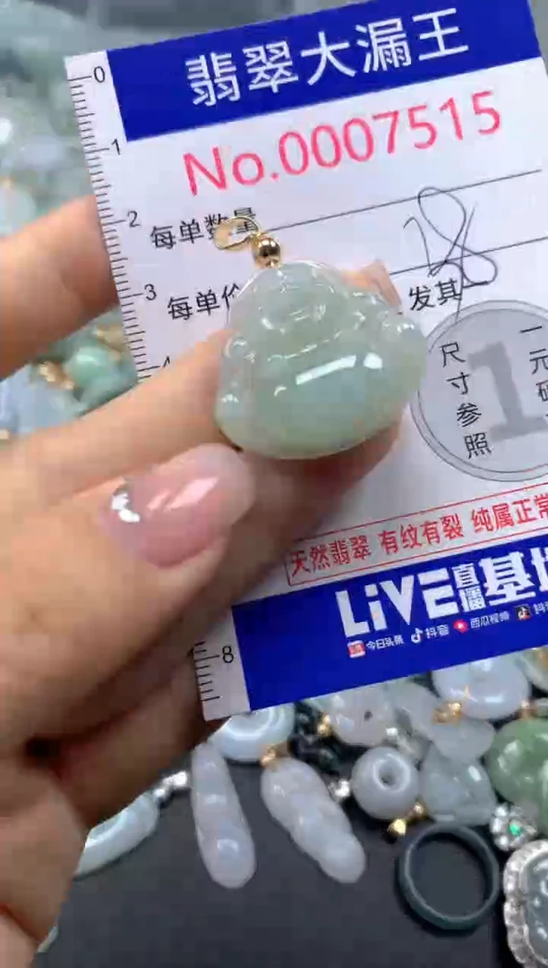 颈饰未镶嵌翡翠7515