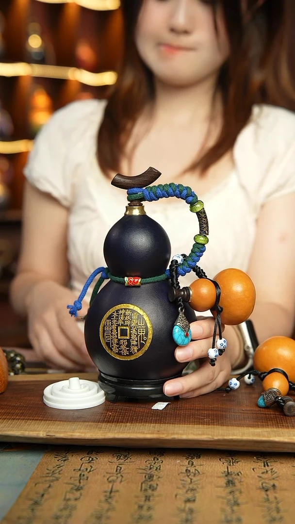 220号500ml左右非遗大漆酒葫芦