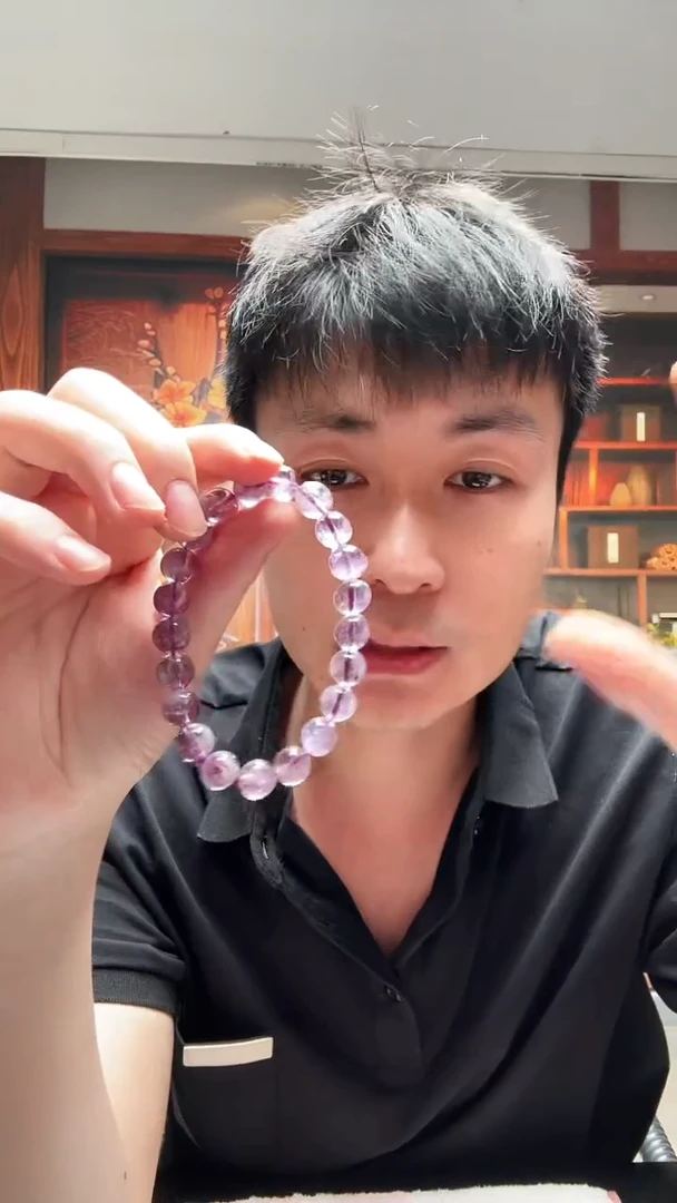 水晶手串未镶嵌天然