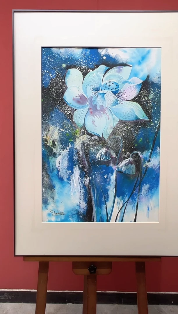 国画宋轲-3.5平尺-实验水墨