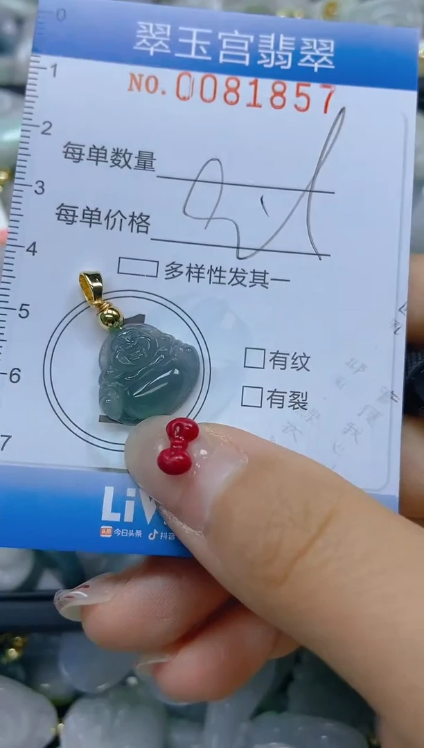 【闪购商品】翡翠颈饰未镶嵌闪购0081857