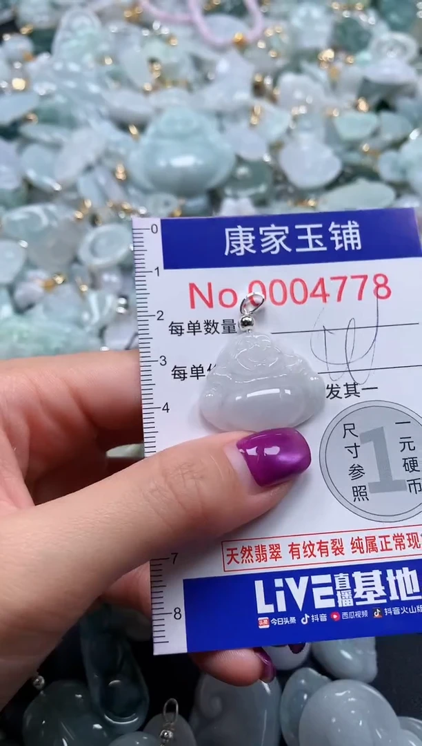 颈饰未镶嵌翡翠4778