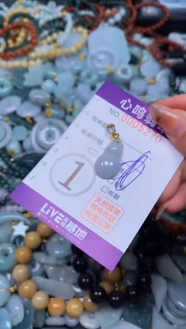 翡翠未镶嵌颈饰闪购005270