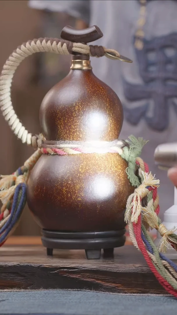1454号精品大漆葫芦防腐防渗装水茶酒