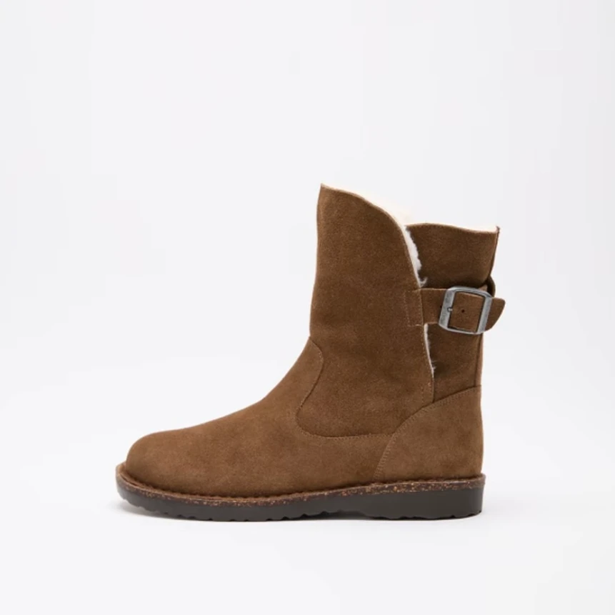 2025冬美拉德 温暖包裹 牛反绒+羊毛轻便舒适保暖防滑耐磨雪地靴