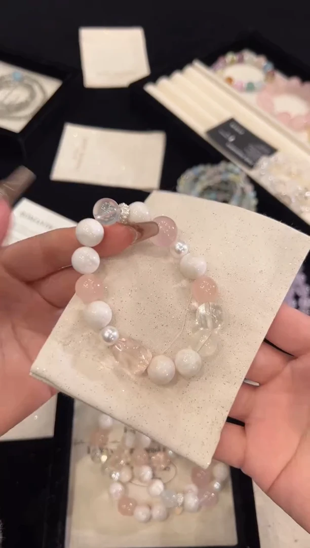 【闪购商品】水晶手链合金雪花幽灵手链x815