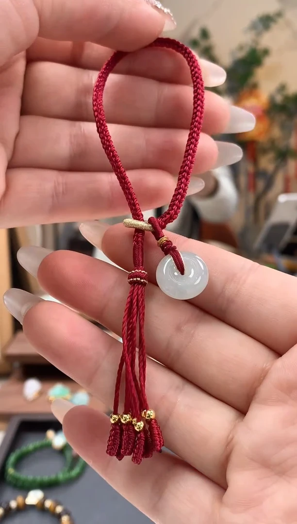 【闪购商品】翡翠手绳未镶嵌平安扣手绳