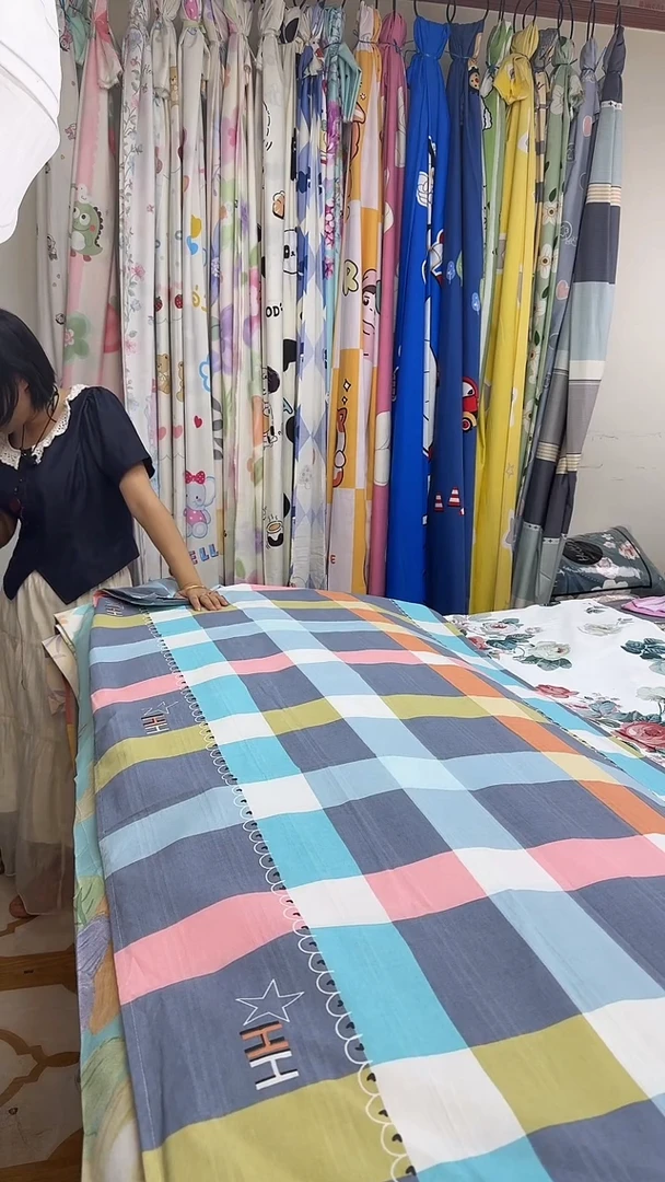 棉1.7粗布床单..