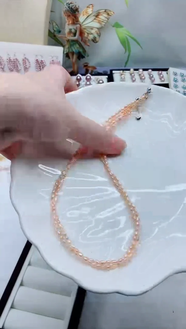 颈饰未镶嵌淡水珍珠多样性发其一【非无瑕】