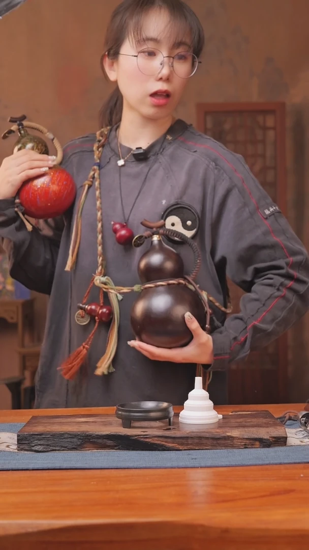 468号链接精品大漆葫芦现货现发[一物一拍]