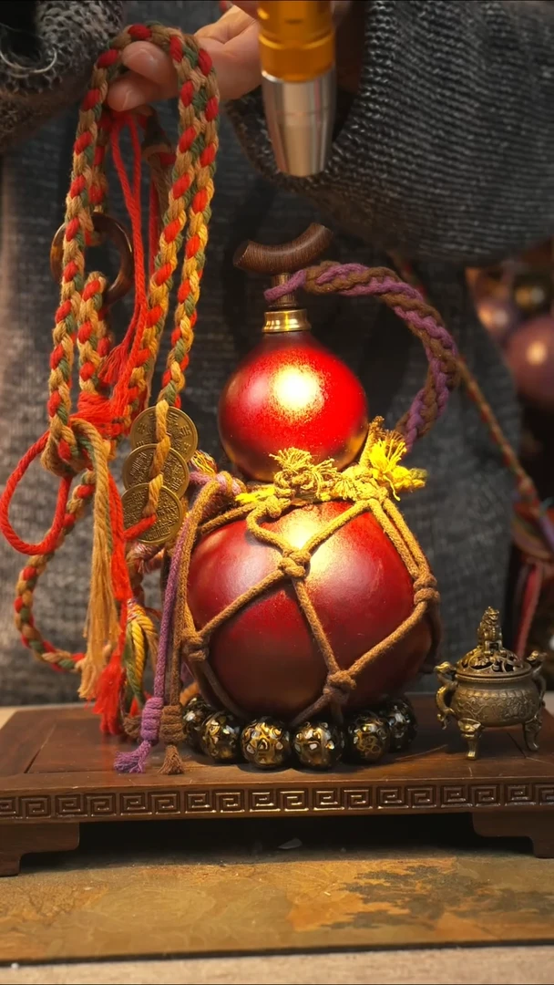 193大漆一物一拍记葫堂出品【不带手串】