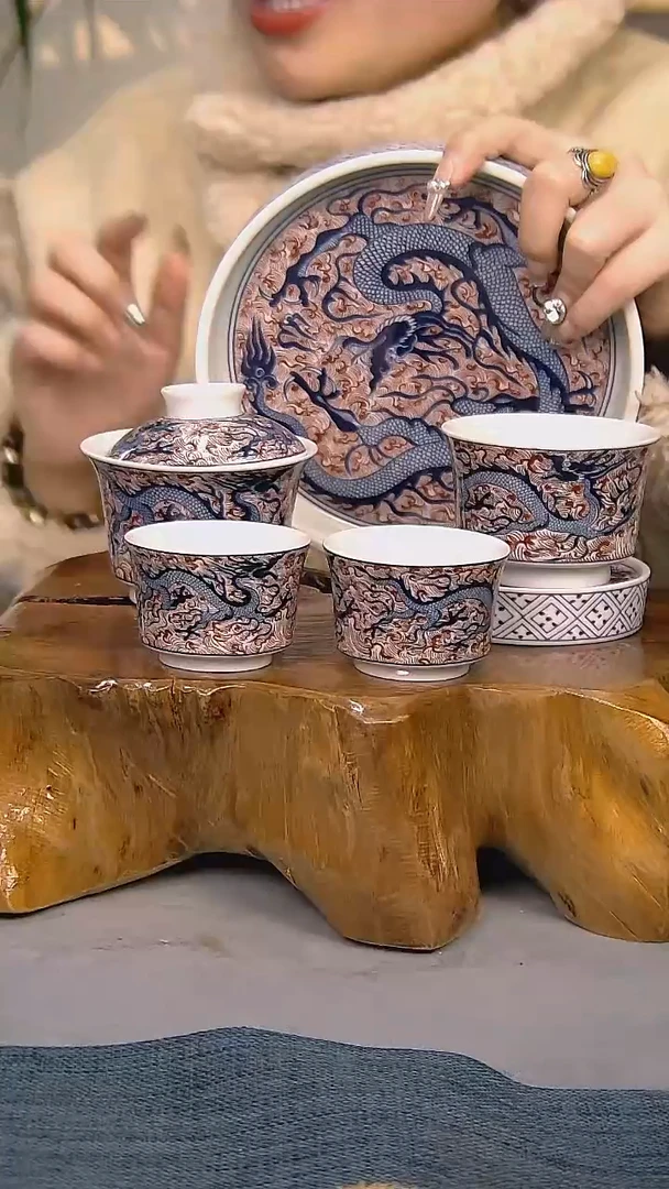 【闪购商品】礼盒6件套陶瓷茶具家用简装系列