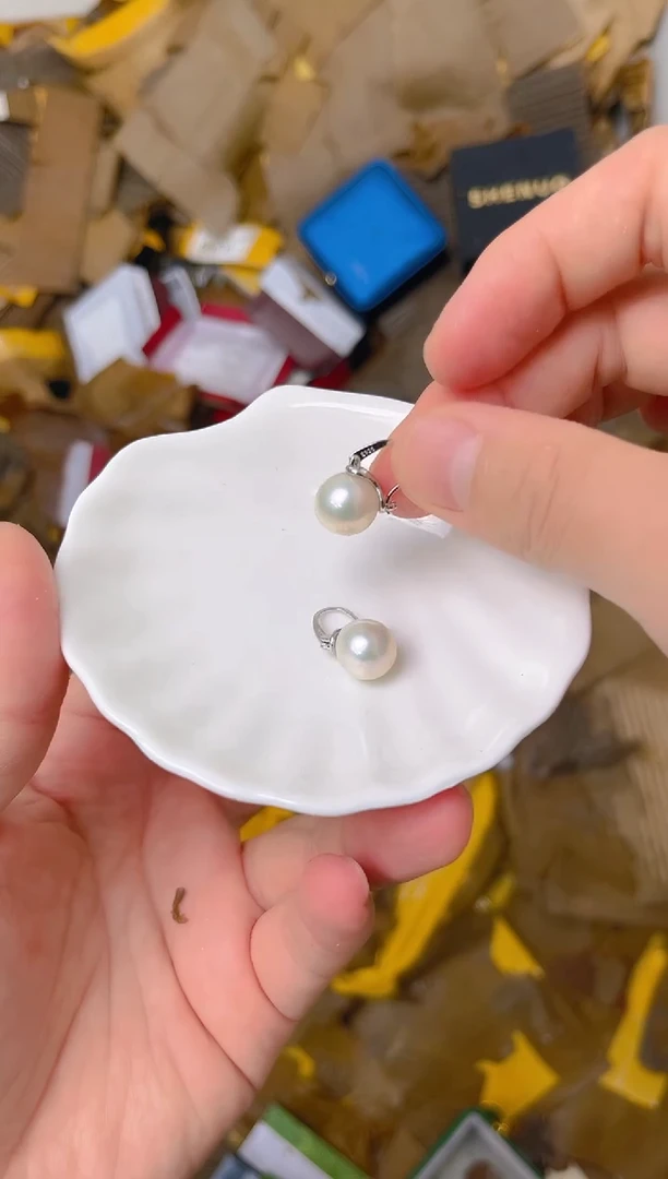 未镶嵌淡水珍珠耳饰ed1300