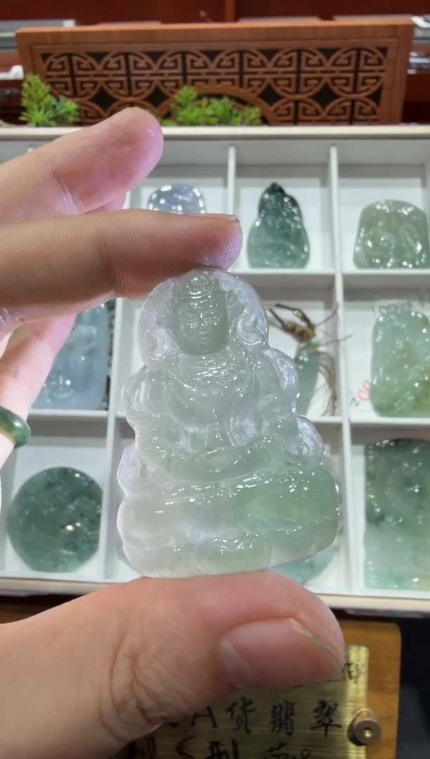 未镶嵌挂件翡翠A货翡翠多样性孤品