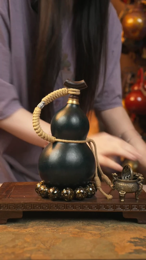 118大漆一物一拍记葫堂出品【不带手串】