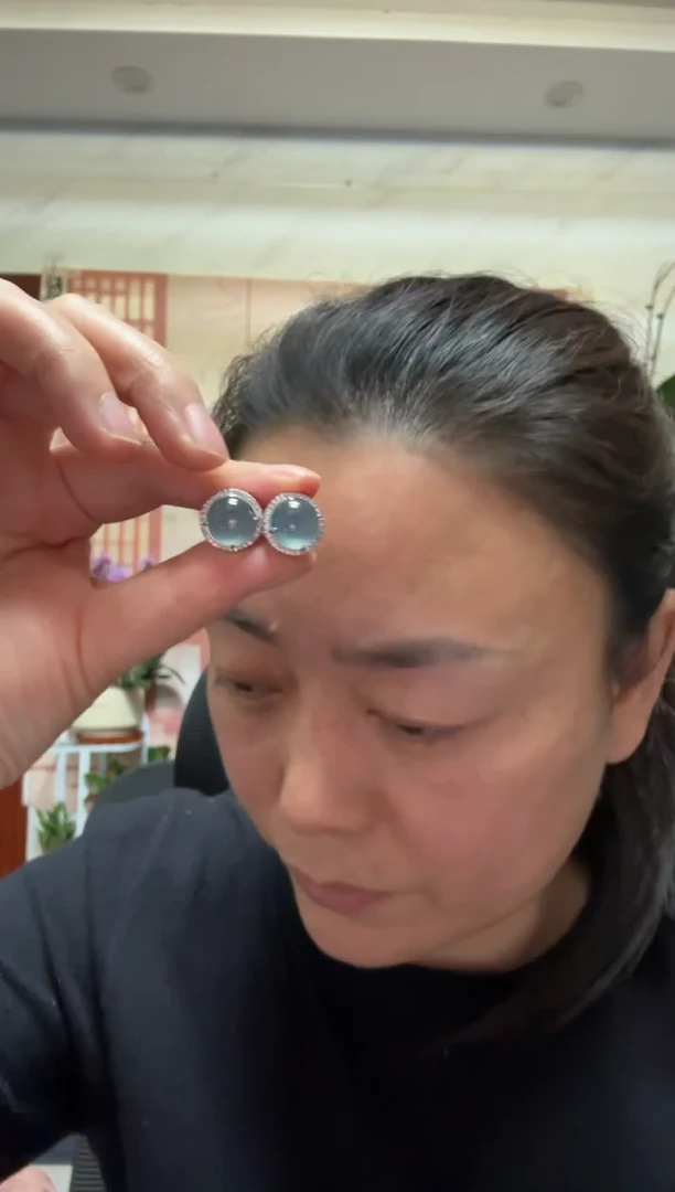 颈饰银S925镶嵌翡翠00008176
