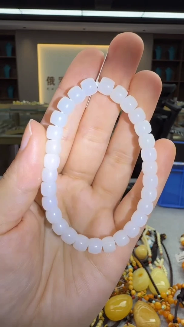 手链未镶嵌和田玉172秒拍号  假一罚三