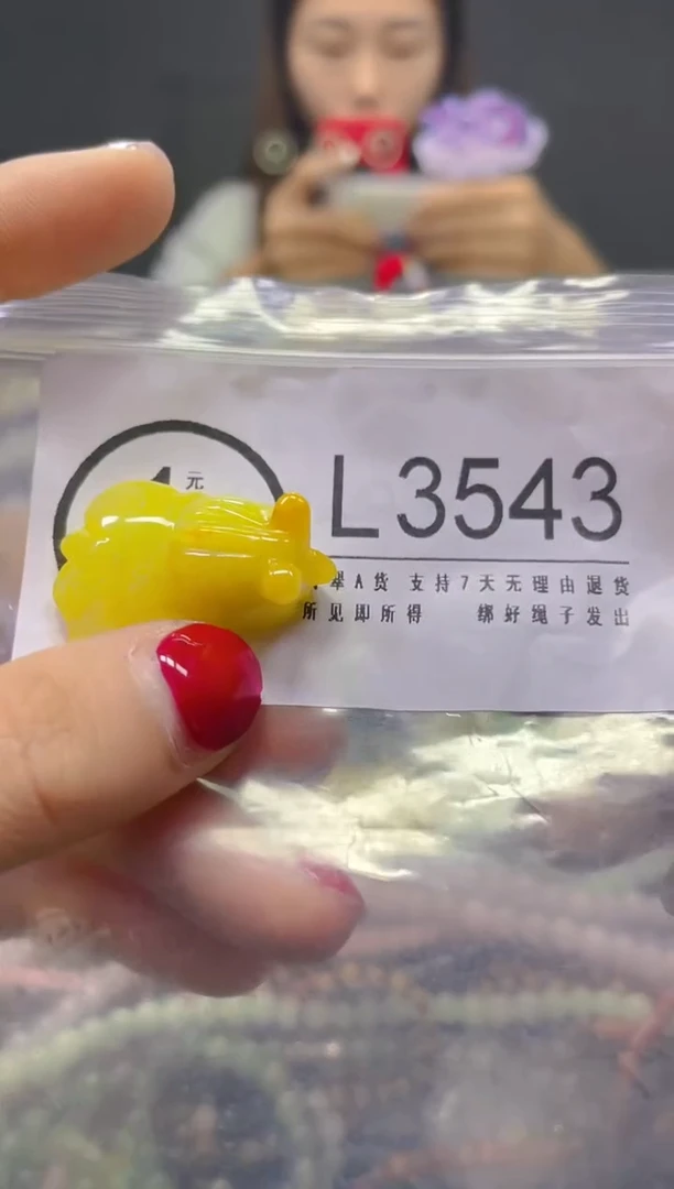 颈饰未镶嵌翡翠/L/翡翠A货，一件也是批发价