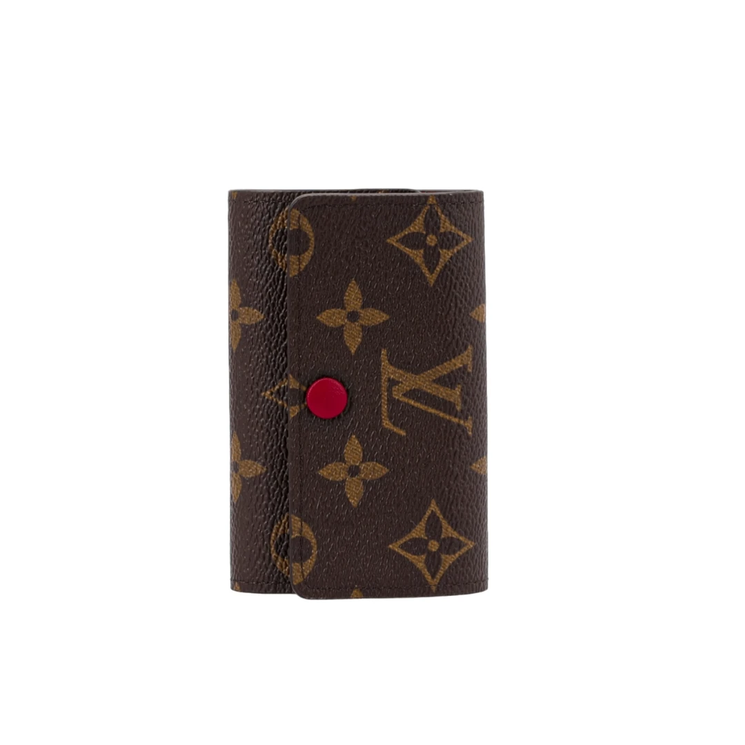 未使用 LouisVuitton/路易威登 LV老花豆豆钥匙包女士PVC