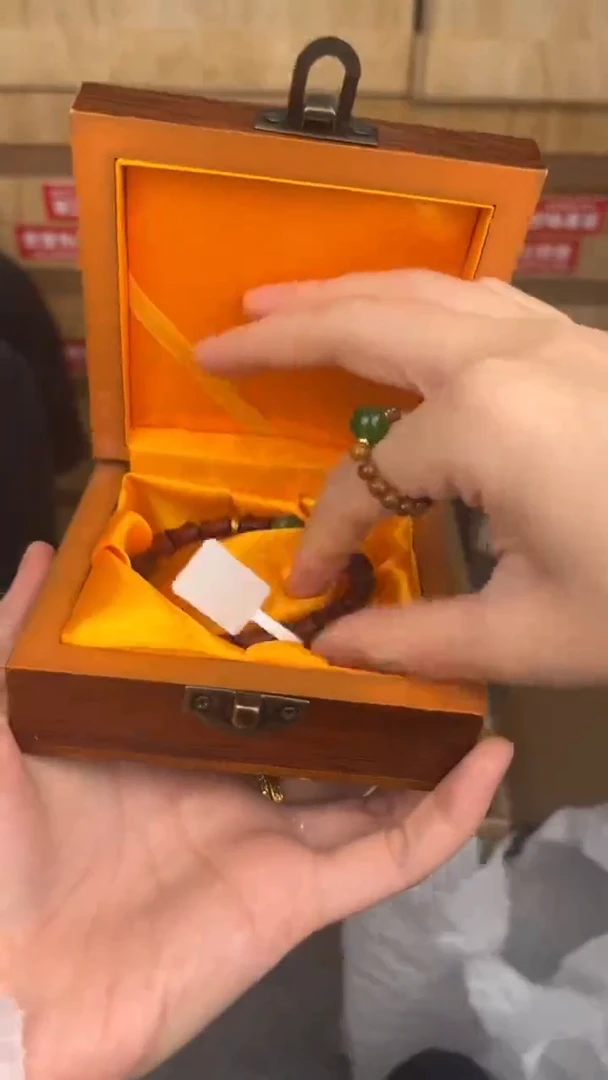 品茗文玩阁血檀竹节链接@@SP084