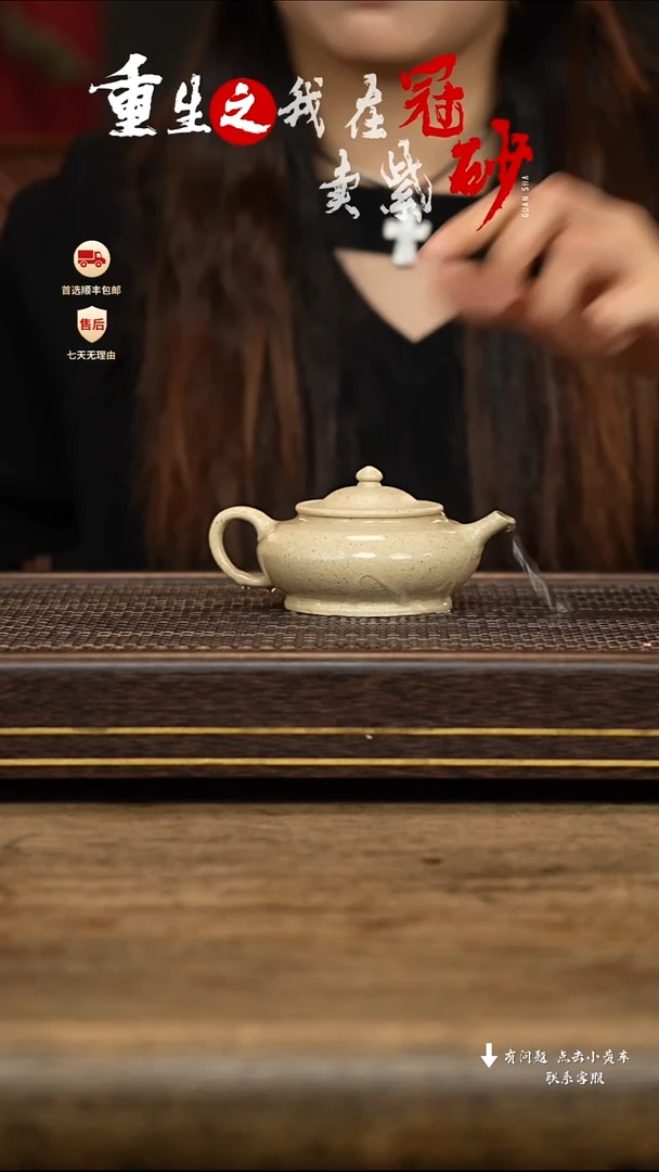 【闪购商品】紫砂茶壶冠砂茶器66