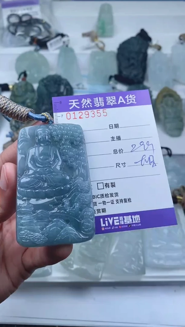 【闪购商品】翡翠颈饰未镶嵌         355