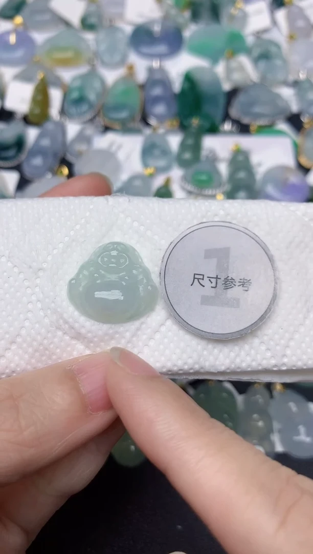 颈饰未镶嵌翡翠天然缅甸A货翡翠