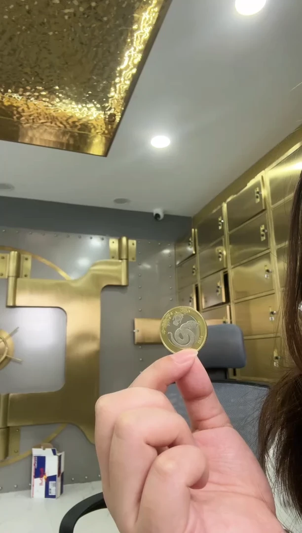 其他普通金属蛇年生肖纪念币单枚