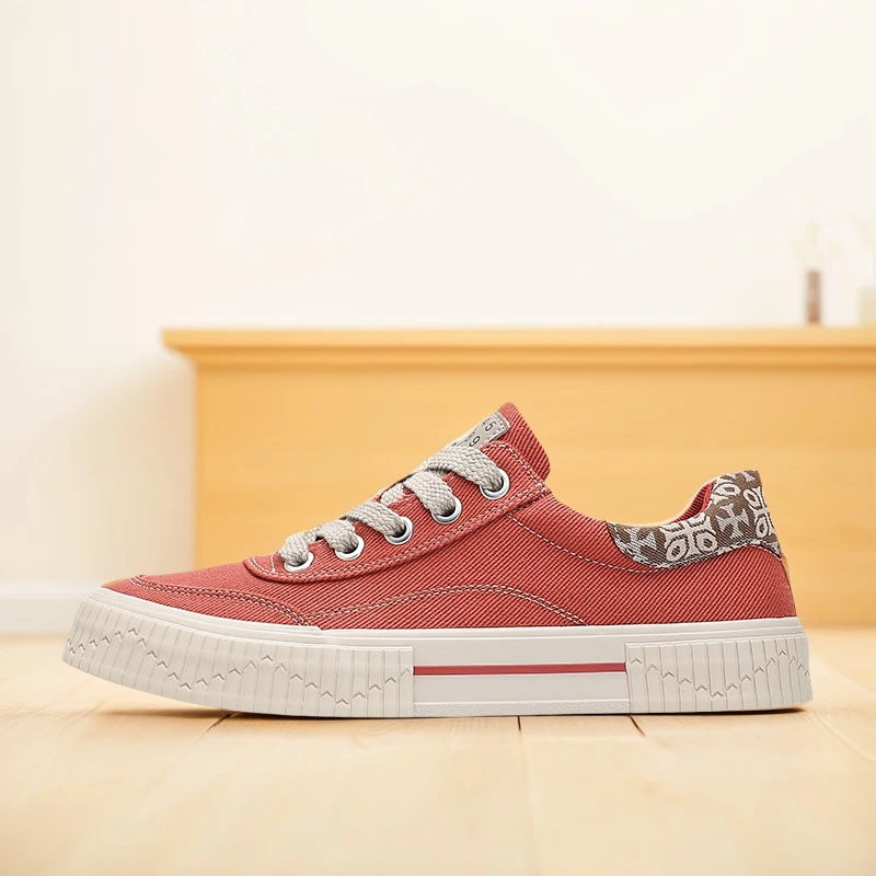 25826 男鞋秋季新款系带休闲韩版透气帆布鞋潮流百搭软底软面布鞋