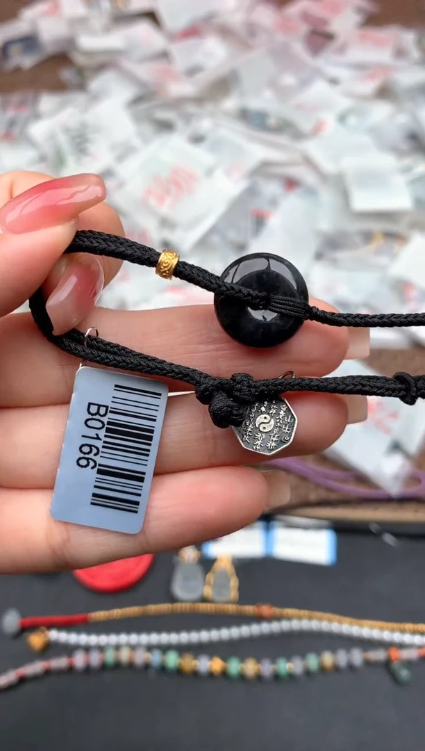 银S925镶嵌挂件翡翠一