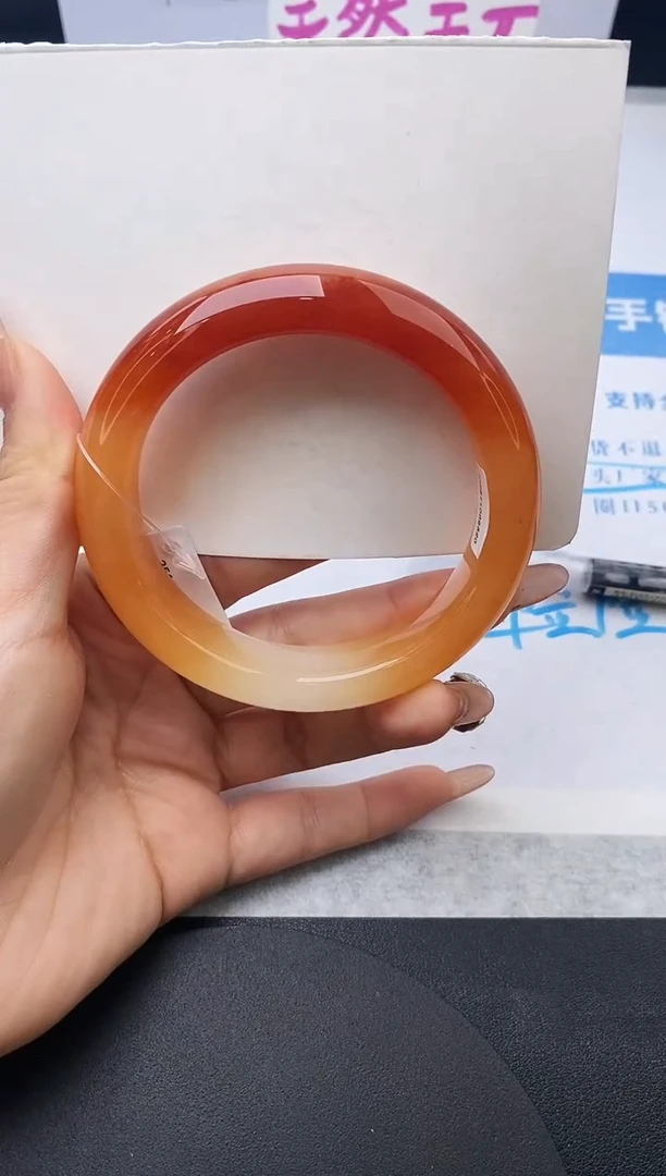 未镶嵌手镯石英质玉w159-HHB60+