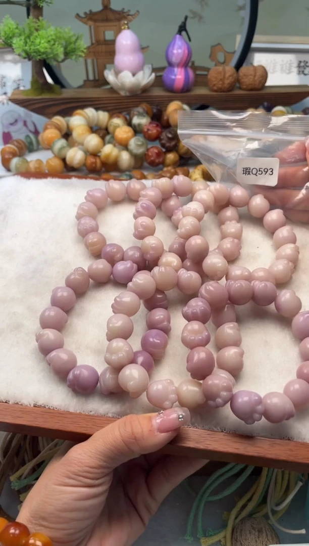 【闪购商品】菩提根/象牙果手串16+mm瑕猫爪随机一串不挑Q593