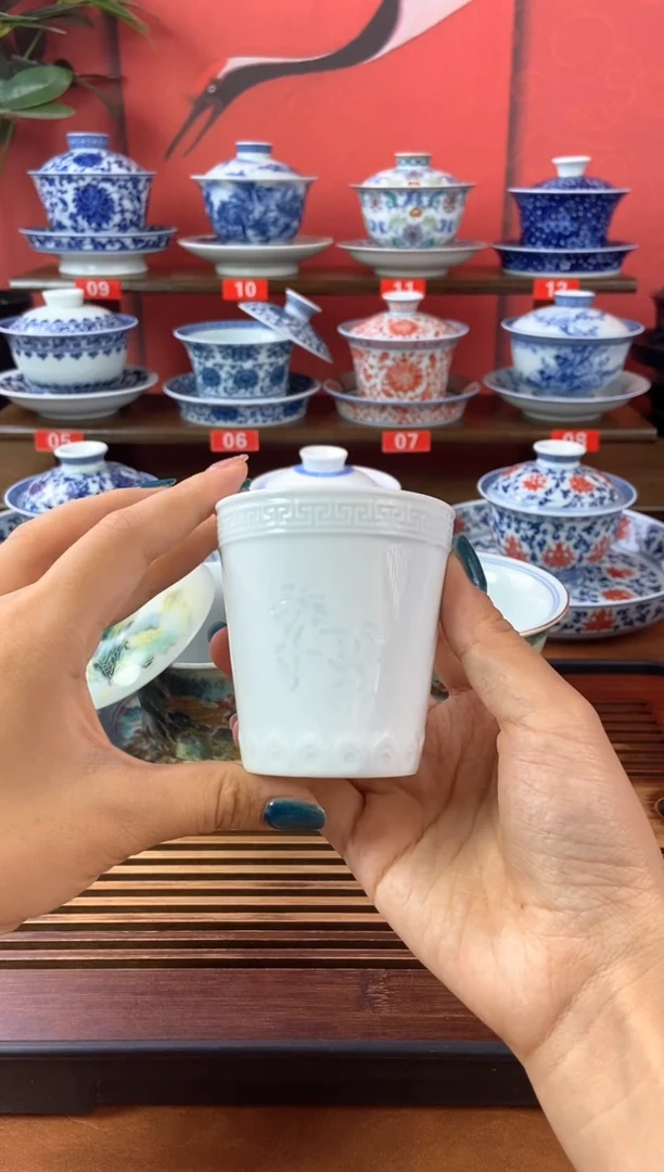 瓷器景德镇高温精选茶具