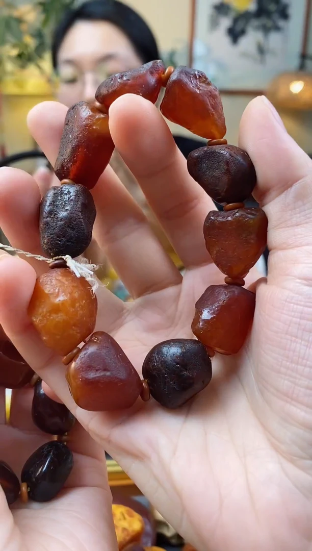 【闪购商品】琥珀手链未镶嵌手串