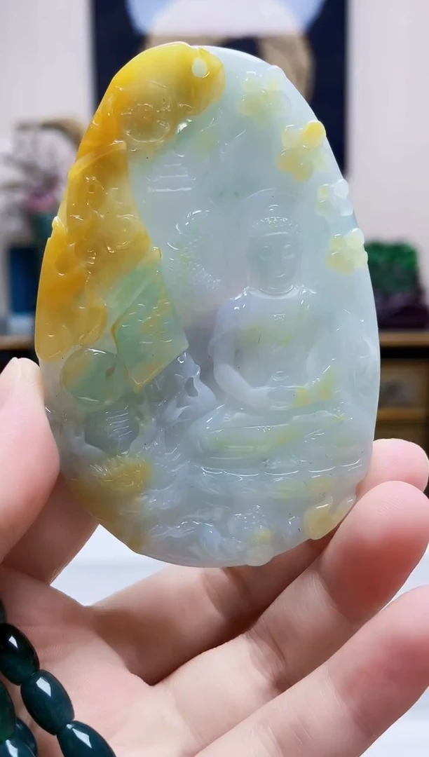 未镶嵌定制翡翠吊坠267