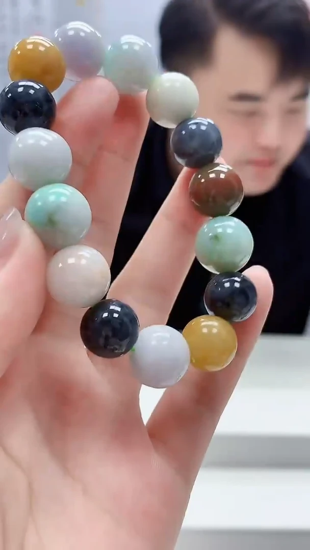 翡翠未镶嵌颈饰5060lr-jj手串140