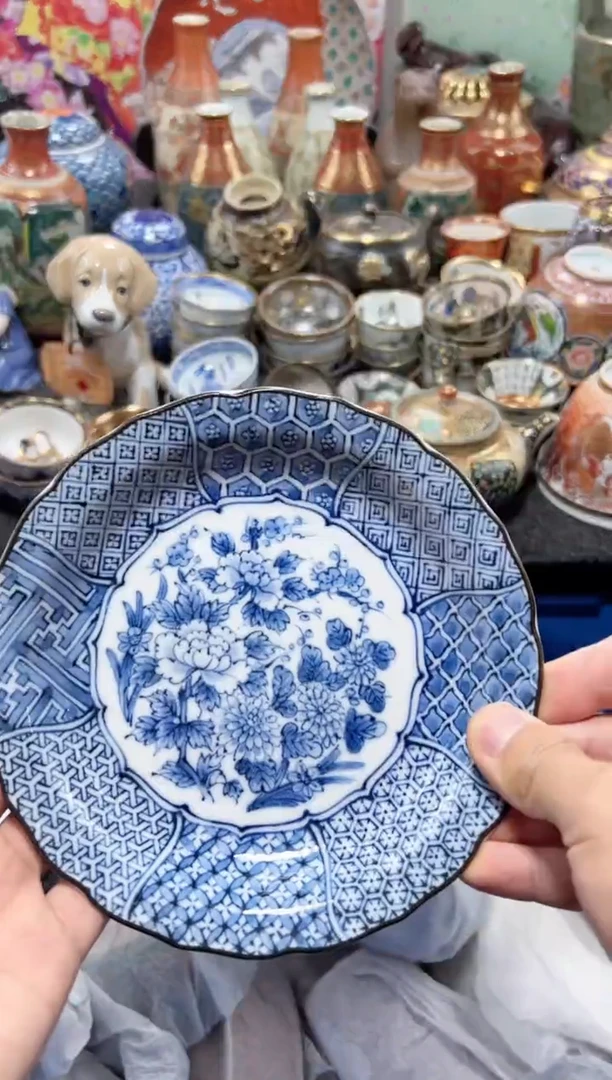 瓷片夏目海外回流瓷器中古品。
