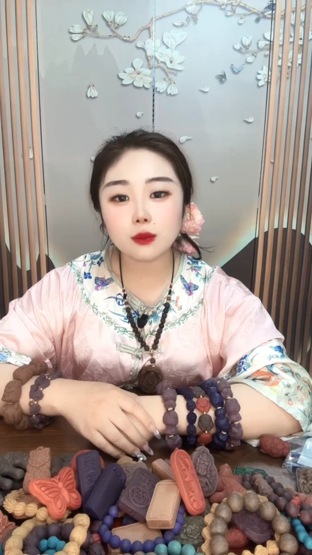 泥塑气血循环kt猫手串1条