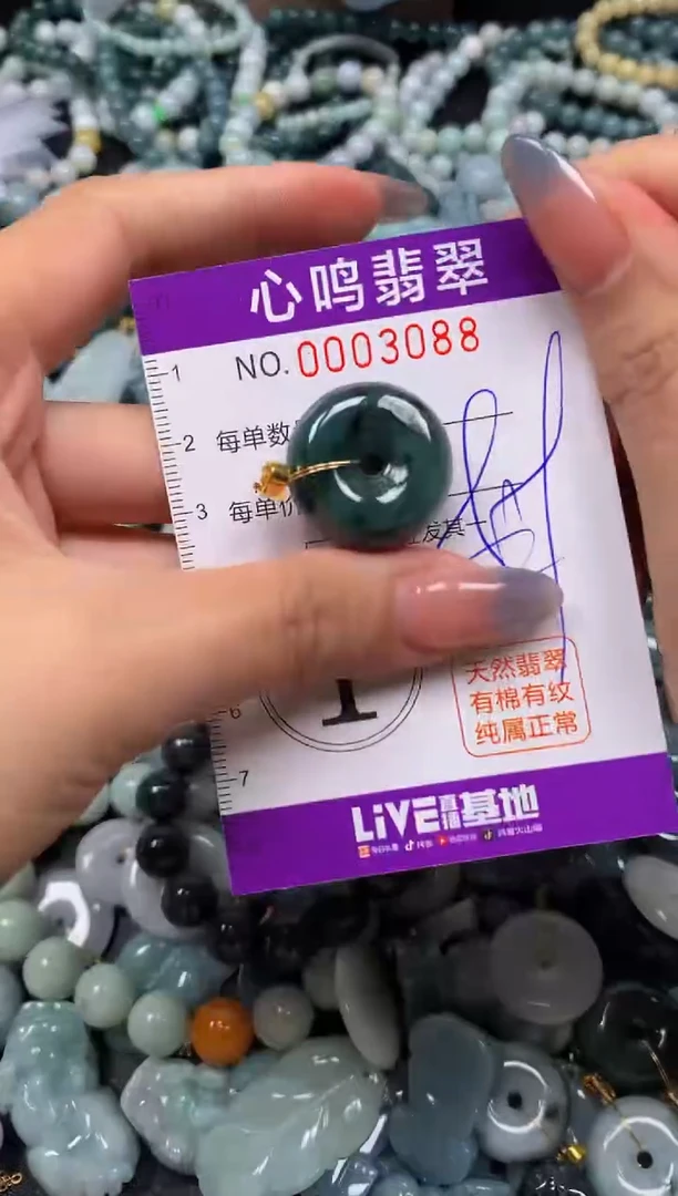 颈饰未镶嵌翡翠闪购003088